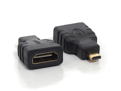 Oxhorn Bi-Directional Black HDMI to Micro HDMI Adapter - SuperSaverAU - view 1