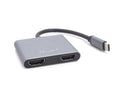 Oxhorn USB C Multi Display Adapter - 2 HDMI 4K@30Hz, USB 3.0, PD Charging - SuperSaverAU - view 1