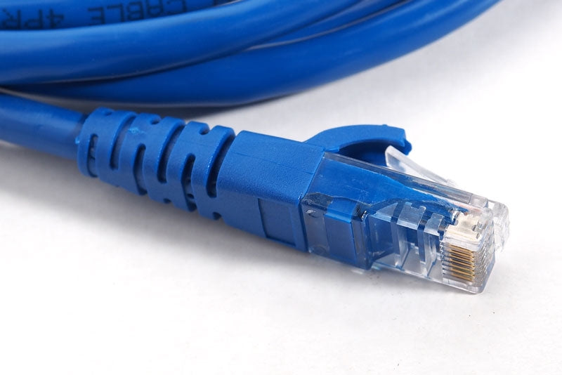 Oxhorn Cat 6 Network Cable 0.3m, 24 AWG, Blue for Home & Business Use - SuperSaverAU - view 2