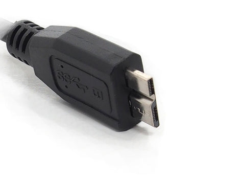 Oxhorn USB Type-C to USB 3.0 MicroB Cable 1m, 5Gbps Data Transfer, Black - SuperSaverAU - view 2