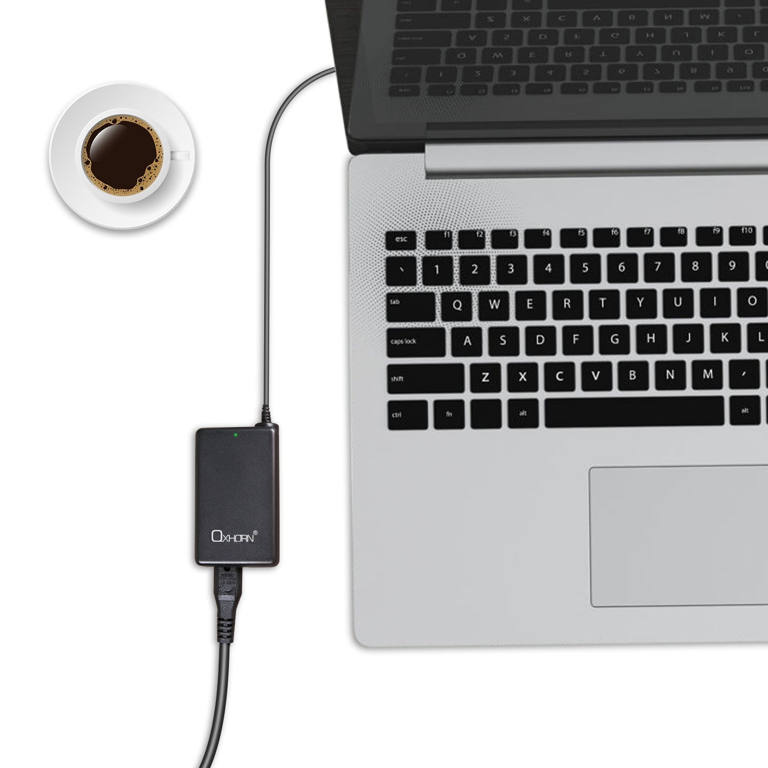 Oxhorn 65W USB-C GaN Fast Charger NB-PD65B - Black