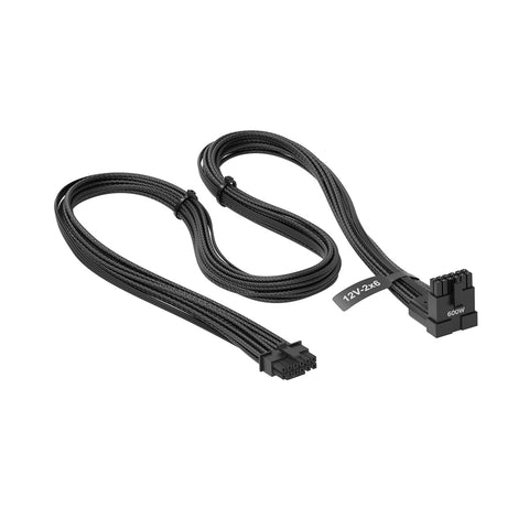 Seasonic 12V 2x6  6-pin x2  90-Degree Cable - SuperSaverAU - view 2