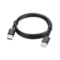UGREEN USB2.0 A male to A male cable 1M Black (10309) - SuperSaverAU - view 1