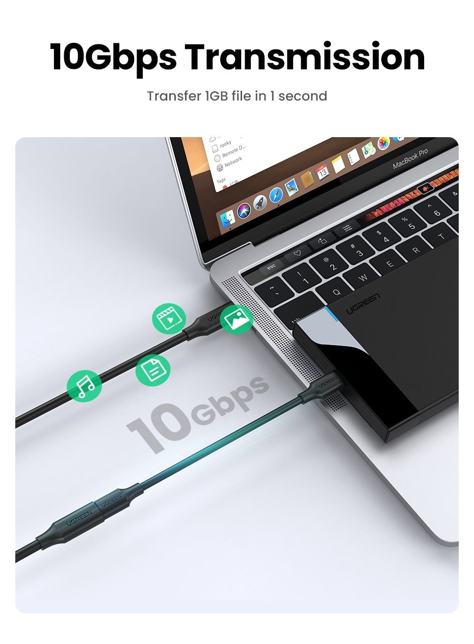 UGREEN 10387 USB-C Extension Cable 1M - SuperSaverAU - view 7