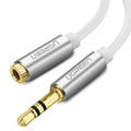 UGREEN 10778 3.5mm Male to Female Extension Cable 5m - White