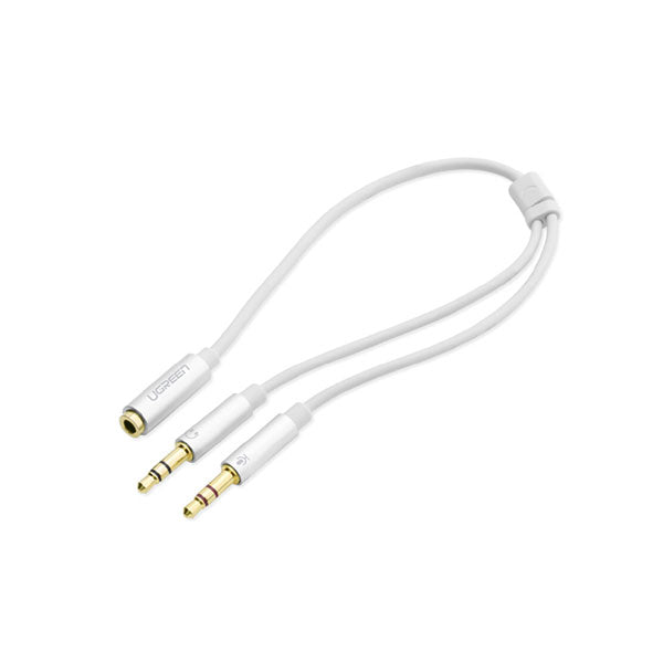 UGREEN 3.5mm Female to 2 Male Headset Splitter Adapter for Separate Mic and Audio - SuperSaverAU - view 2