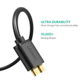 UGREEN USB 3.0 A Male to Micro USB 3.0 Male Cable 1m (Black) 10841 - SuperSaverAU - view 4