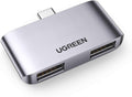 UGREEN USB-C to USB 3.0 Adapter x2, 5 Gbps Data Transfer, Plug & Play, Type-C Compatible - SuperSaverAU - view 1