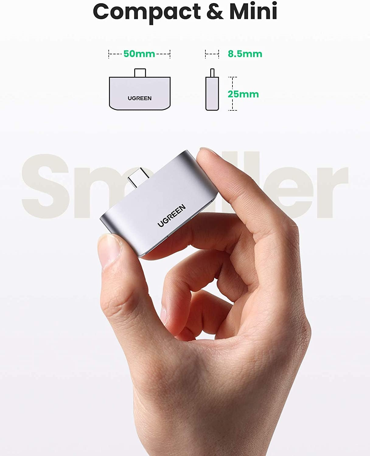 UGREEN USB-C to USB 3.0 Adapter x2, 5 Gbps Data Transfer, Plug & Play, Type-C Compatible - SuperSaverAU - view 5