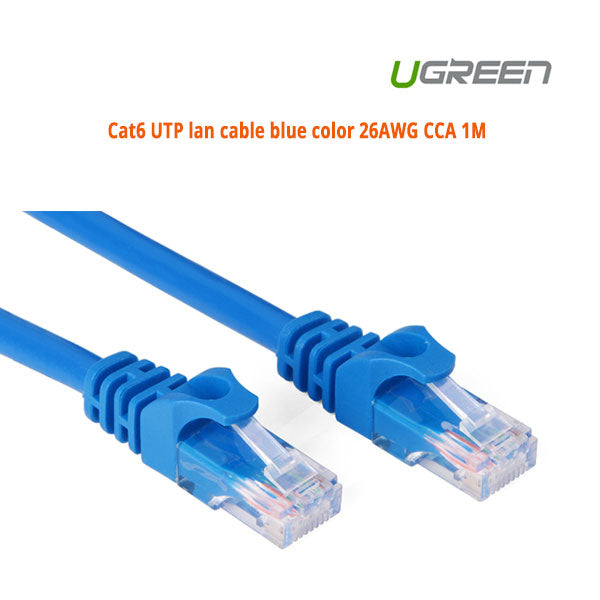 UGREEN Cat6 UTP blue color 26AWG CCA LAN Cable 15M (11207) - SuperSaverAU - view 5