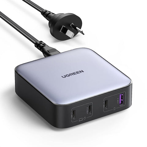 UGREEN 15613 100W USB-C Charger, Nexode 4-Port GaN II Charging Station - SuperSaverAU - view 1