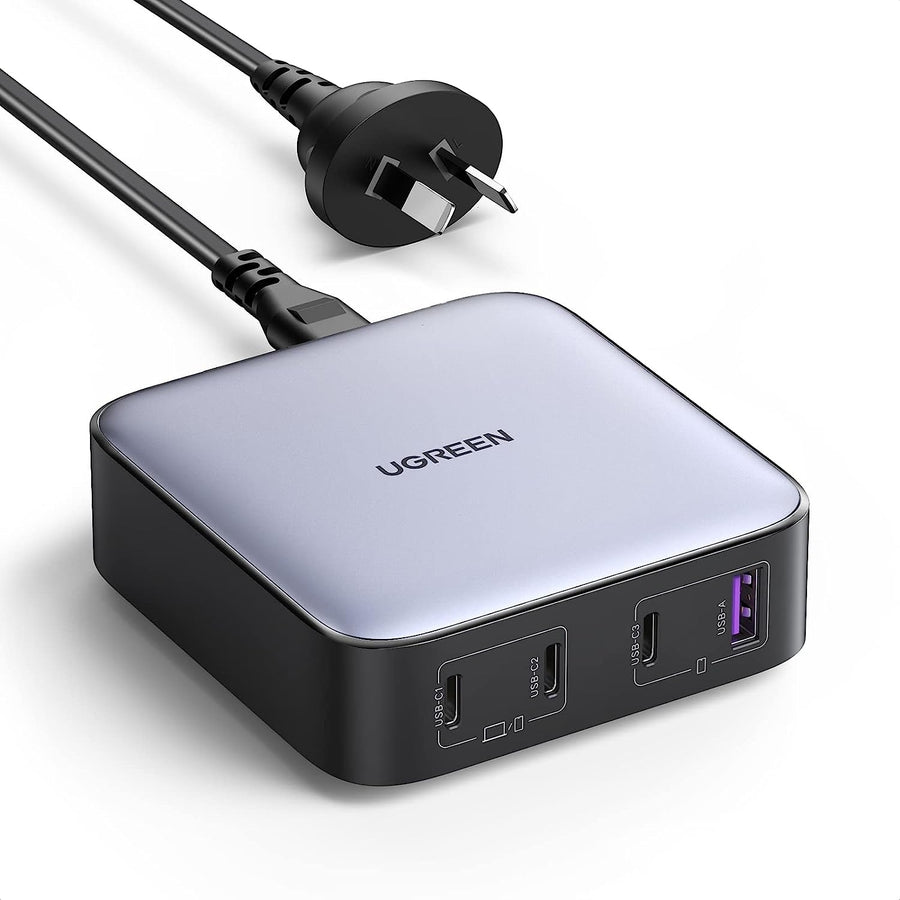 UGREEN 15613 100W USB-C Charger, Nexode 4-Port GaN II Charging Station - SuperSaverAU - view 1