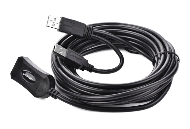 UGREEN USB 2.0 Active Extension Cable 10M with 5M USB Power Support