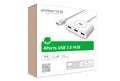 UGREEN USB 3.0 4 Ports Hub White 1M (20283) - SuperSaverAU - view 3
