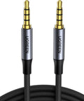 UGREEN 20785 3.5mm Braided 4-Pole Audio Cable Male to Male 3m - SuperSaverAU - view 1