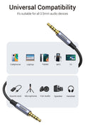 UGREEN 20785 3.5mm Braided 4-Pole Audio Cable Male to Male 3m - SuperSaverAU - view 6