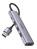 UGREEN 20805 USB 3.0 4-Port Hub with USB-C Power Port - SuperSaverAU - view 1