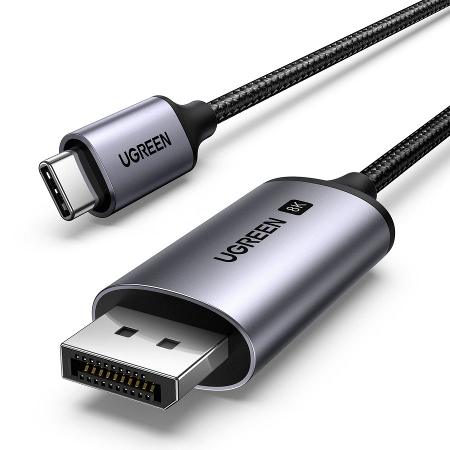 UGREEN 25158 USB-C to DisplayPort 8K Cable 2m - SuperSaverAU - view 1