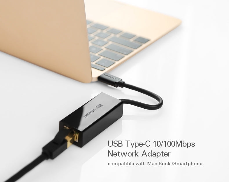 UGREEN 30287 USB-C 10/100Mbps Ethernet Adapter - SuperSaverAU - view 5
