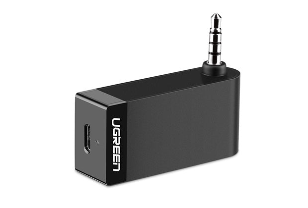 UGREEN 30348 Bluetooth 4.1 Audio Receiver with Mic - Black