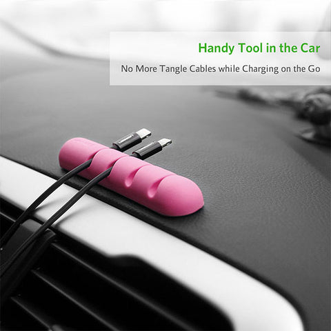 UGREEN Cable Organizer (2pcs/pack) - Pink (30483) - SuperSaverAU - view 2