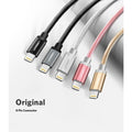 UGREEN 30589 iPhone 8-pin to USB2.0 Sync & Charging Cable 2M Gold - SuperSaverAU - view 3