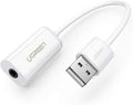 UGREEN USB A Male to 3.5 mm Aux Cable (White) - SuperSaverAU - view 1