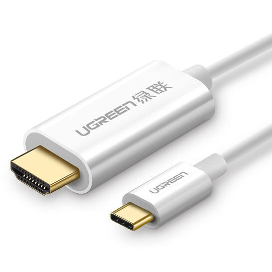 UGreen TypeC to HDMI 1.5M Cable White 30841 - SuperSaverAU - view 1