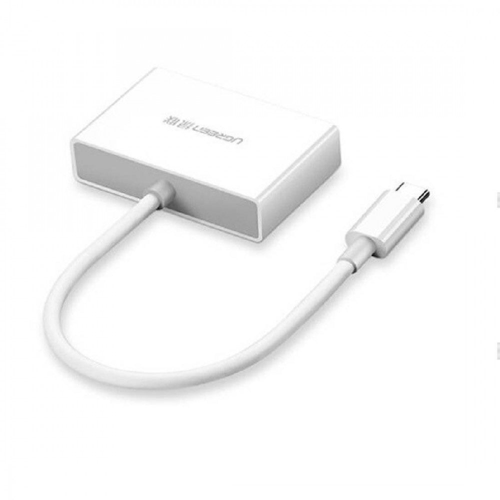UGREEN 30843 Type-C to HDMI VGA Converter White - SuperSaverAU - view 2