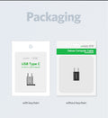 UGREEN 30865 USB-C to Micro USB Adapter - Black