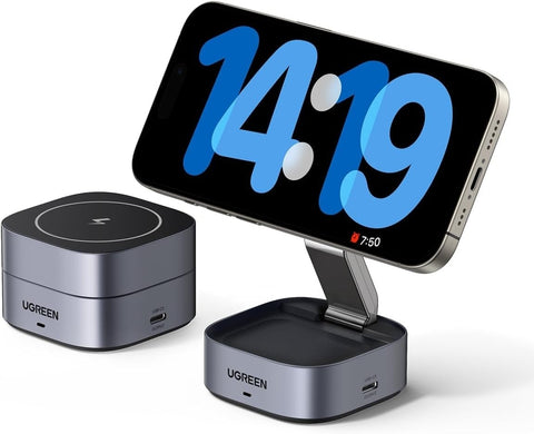 UGREEN 35278 2-in-1 Magsafe Wireless Charger with Stand - SuperSaverAU - view 1