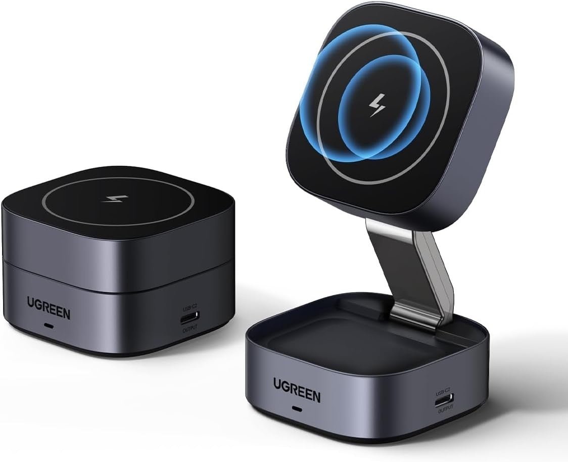 UGREEN 35278 2-in-1 Magsafe Wireless Charger with Stand - SuperSaverAU - view 2