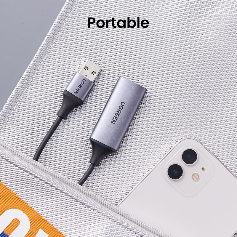 UGREEN USB-C to HDMI 2 in 1 HD Video Capture Card, 1080P/30Hz, Plug & Play