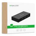 UGREEN 1 x 2 HDMI Amplifier Splitter - Black (40201) - SuperSaverAU - view 3