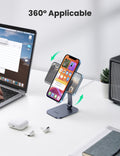 UGREEN 40290 Desk Adjustable and Foldable Aluminum Magsafe Charging Stand - SuperSaverAU - view 5