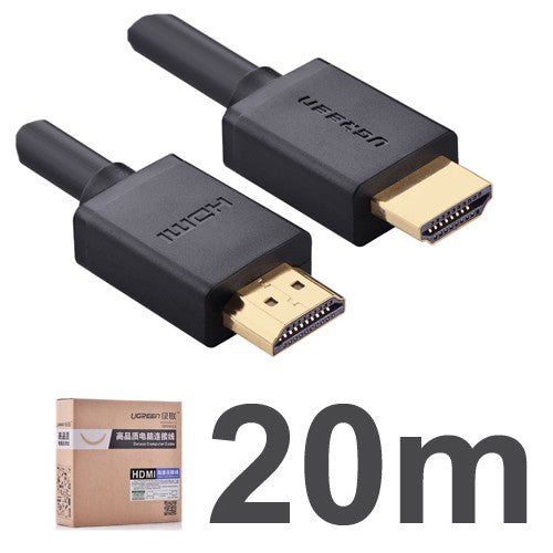 UGREEN HDMI cable 1.4V full copper 19+1(with IC) 20M (40554) - SuperSaverAU - view 1
