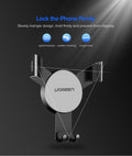 UGREEN Gravity Car Phone Holder for Ventilation Grille, 6.3-8.8 cm, 360° Rotation - SuperSaverAU - view 2