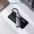 UGREEN TypeC 5 in 1 Adaptor - HDMI + USB 3.0*3 + TypeC PD Power Converter (50209) - SuperSaverAU - view 4