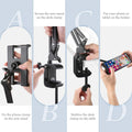 UGREEN 50394 Universal Holder with Folding Long Arm Black - SuperSaverAU - view 6