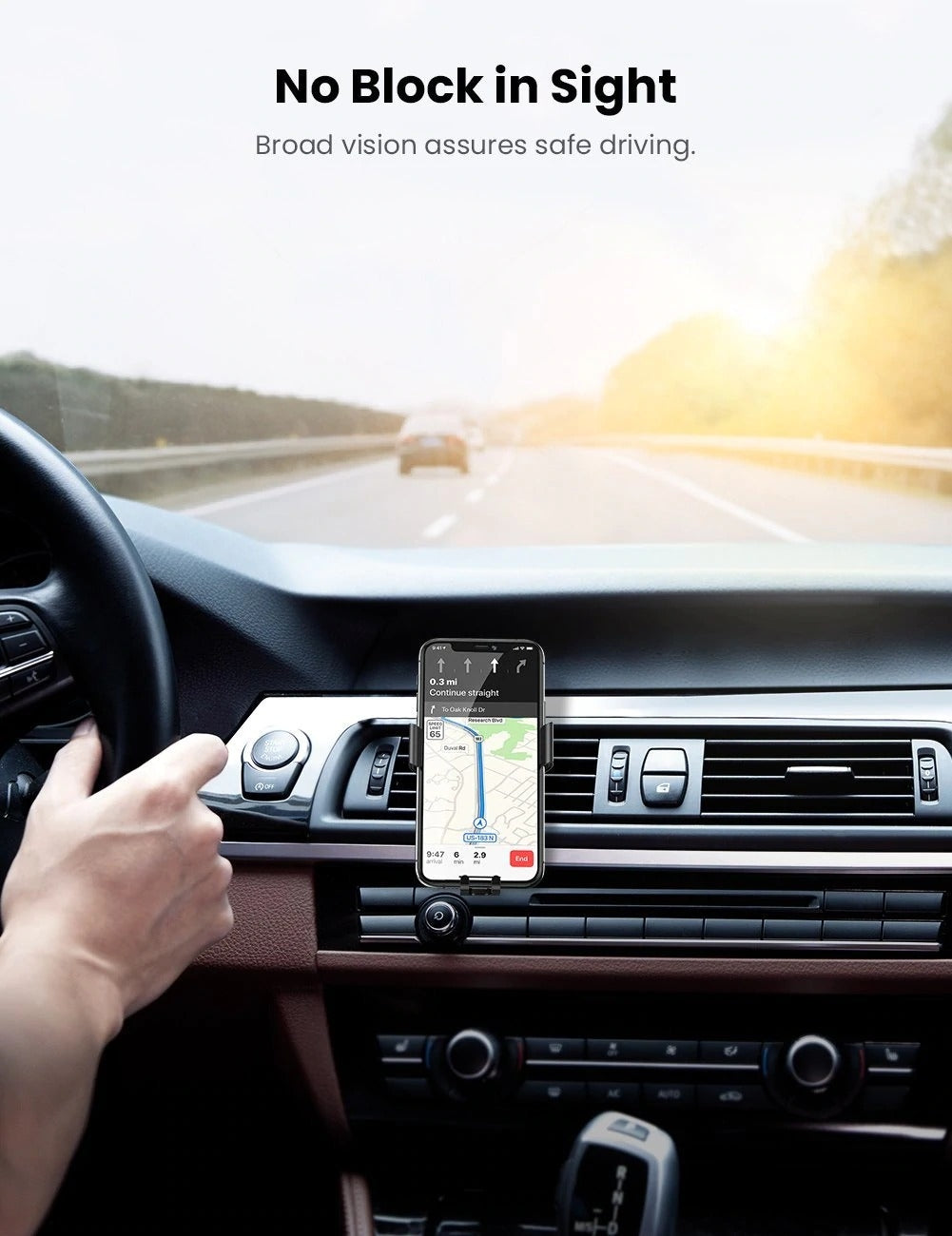 UGREEN 50564 Gravity Drive Car Mount - SuperSaverAU - view 3
