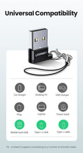 UGREEN 50568 USB-C 3.1 Female to USB-A 2.0 Male Adapter - SuperSaverAU - view 4