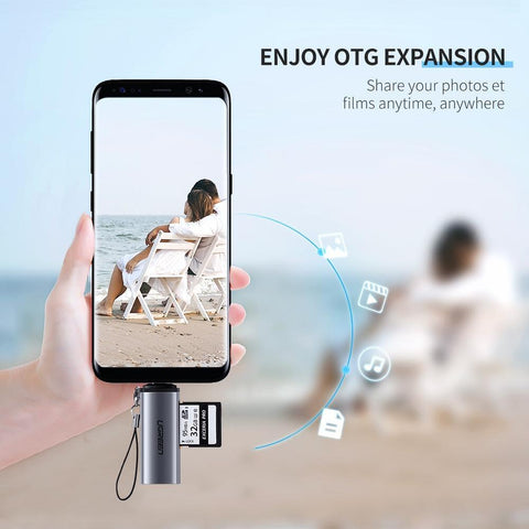 UGREEN 50704 USB-C SD Card Reader - SuperSaverAU - view 2