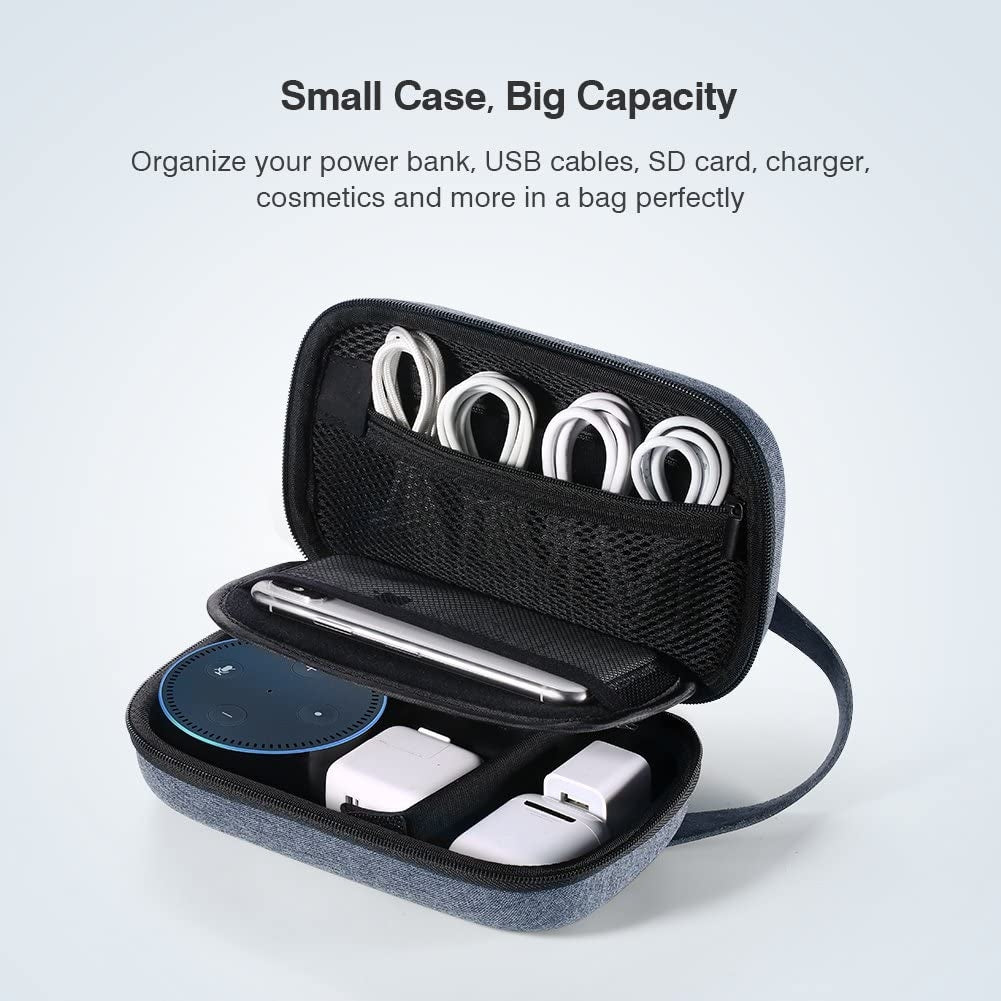 UGREEN Portable Accessories Travel Storage Bag, Compact 8" x 5.08" x 2.83", Waterproof, Organiser for Gadgets & Cosmetics - SuperSaverAU - view 4
