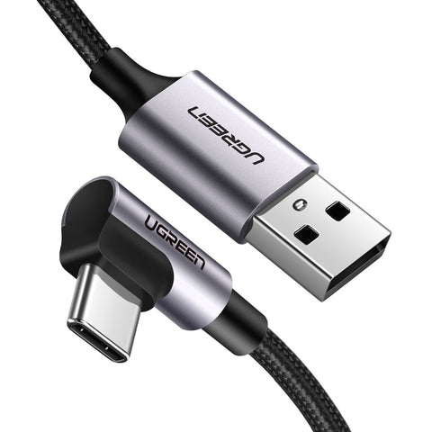 UGREEN 50941 Angled USB-C to USB-A Cable 1M