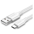 UGREEN USB 2.0 Type-A to Type-C Cable 2M - White