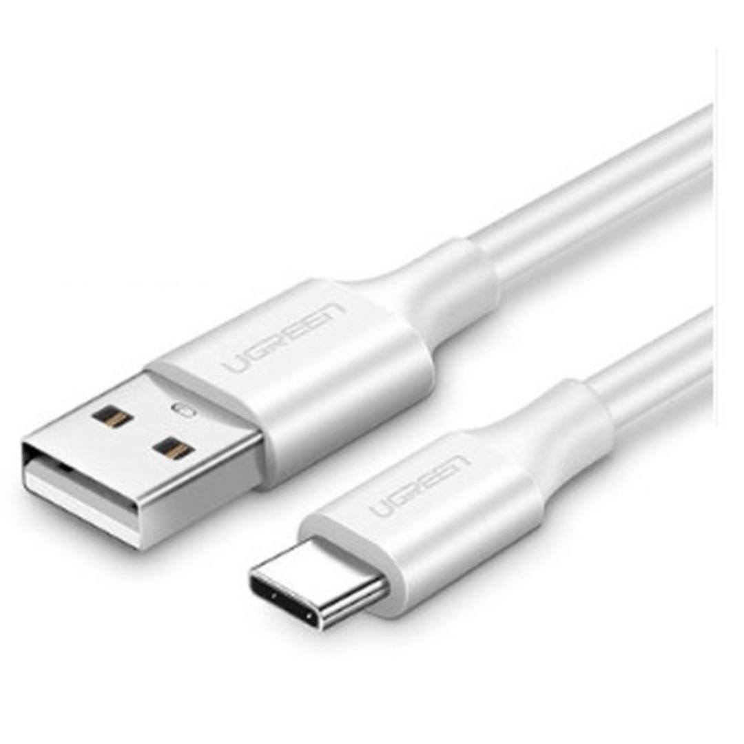 UGREEN USB 2.0 Type-A to Type-C Cable 2M - White