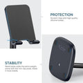 UGREEN 60324 Adjustable Desktop Phone Stand - Black