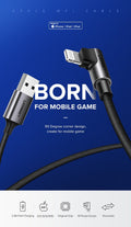 UGREEN 60521 USB-A to 8-pin 90 Degree Angel Cable 1M - SuperSaverAU - view 3