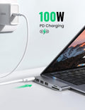 UGREEN 60560 USB-C Hub for MacBook Aluminum Type-C Adapter with 3 USB 3.0 100W - SuperSaverAU - view 5