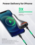 UGREEN 60712 84W Dual Port Car Charger - Space Grey